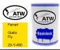 Preview: Ferrari, Giallo Fly, 20-Y-490: 500ml Lackdose, von ATW Autoteile West.